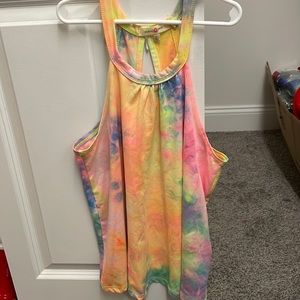 Rainbow Tye Diy Tank Top